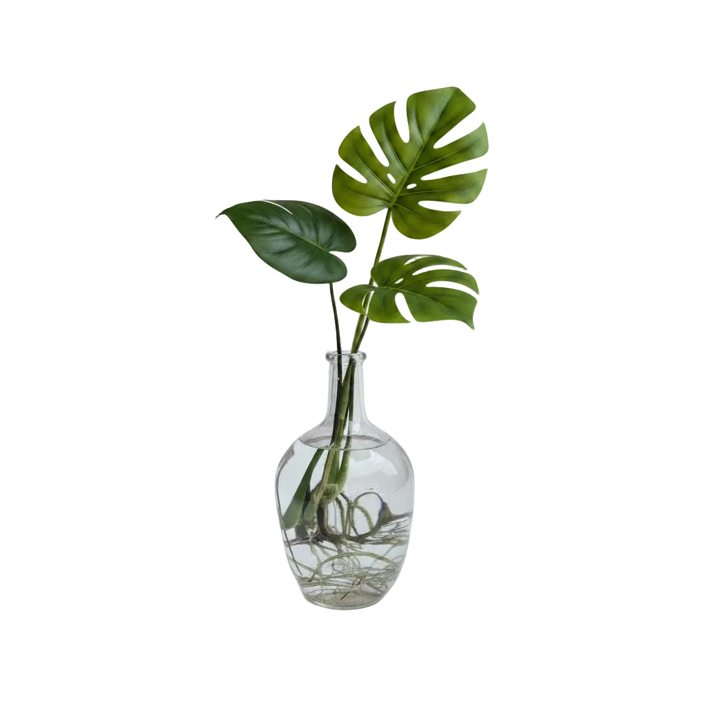 The Big Round 10'' with Monstera